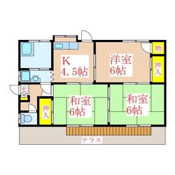 岡元住宅の物件間取画像